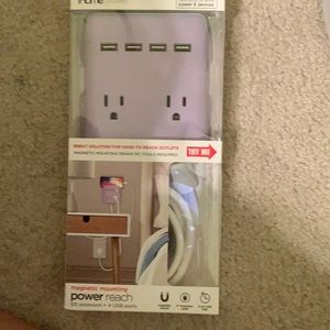 Power reach magnetic extension cord